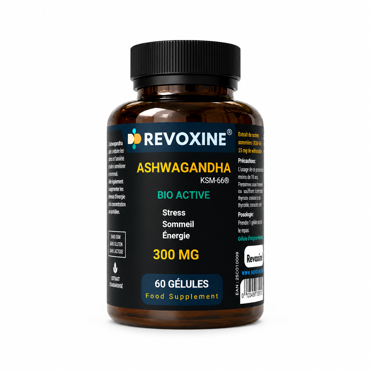 Ashwagandha KSM-66 Bio Active 300mg – 60 Gélules