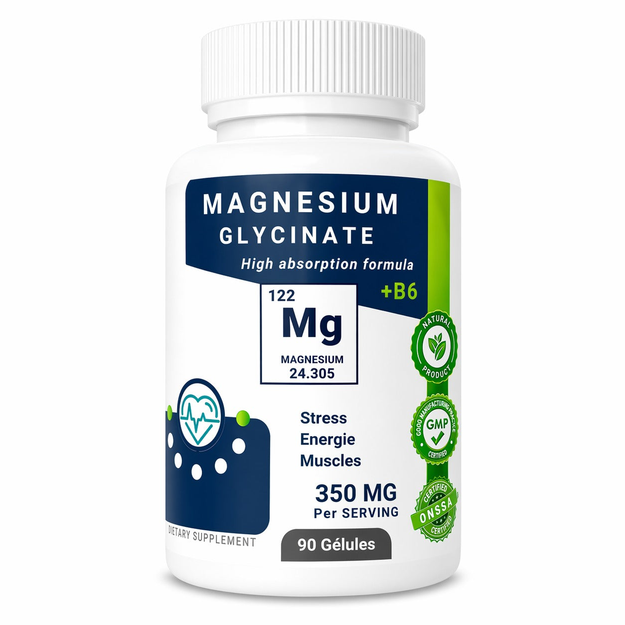 Magnésium Glycinate 350mg