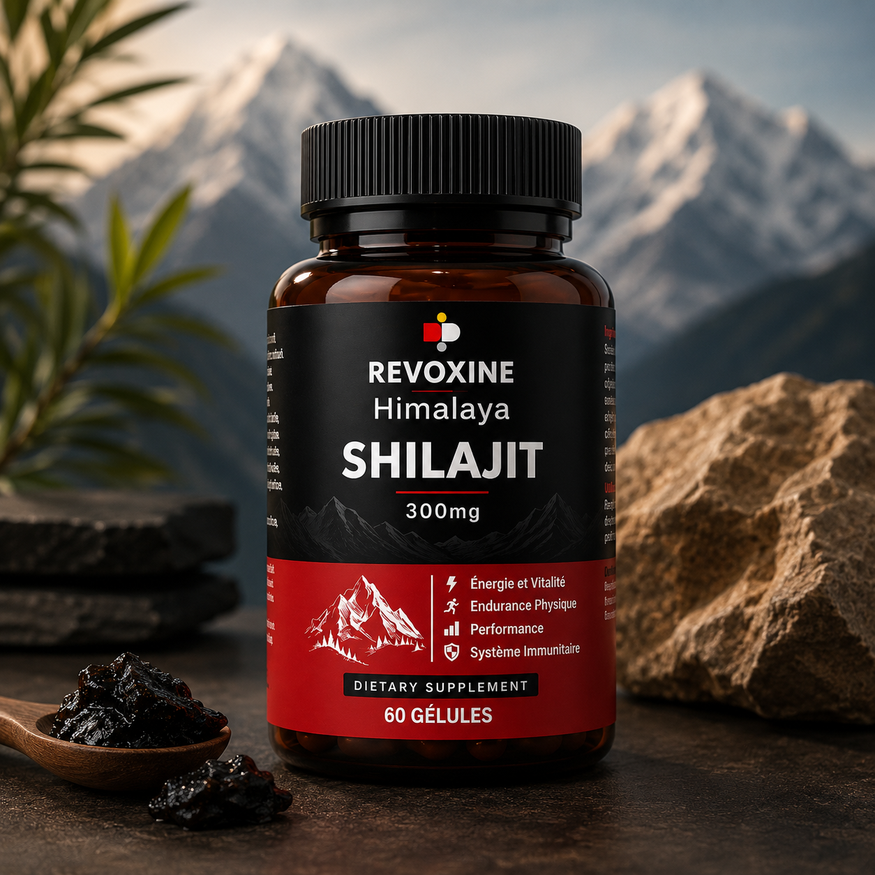 Shilajit Himalaya 300mg – 60 Gélules