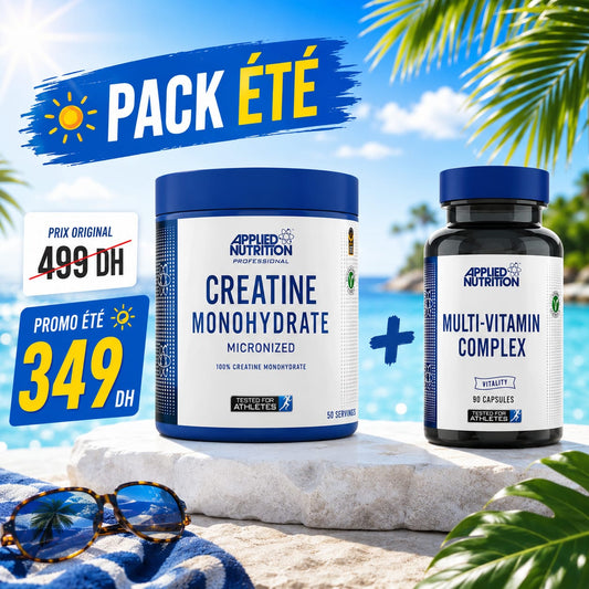 Pack Été - Creatine Monohydrate + Multi-Vitamin Complex