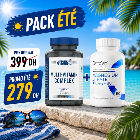 Pack Été - Multi-Vitamin Complex + Magnesium Citrate