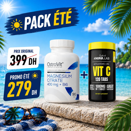 Pack Été - Magnesium Citrate + Vitamine C