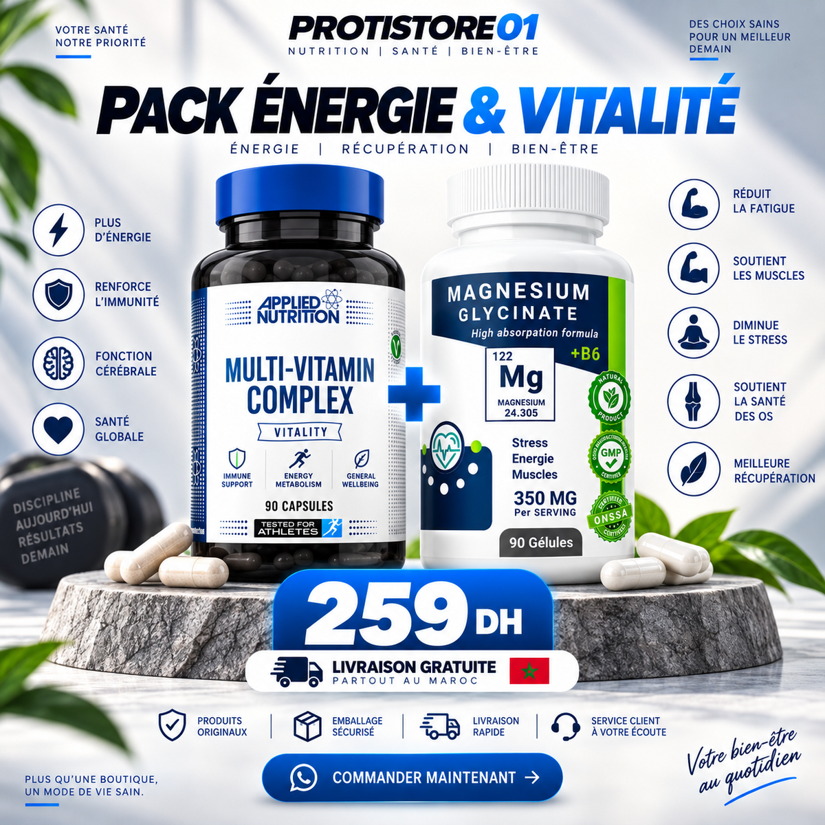 🔥 PACK ÉNERGIE & VITALITÉ