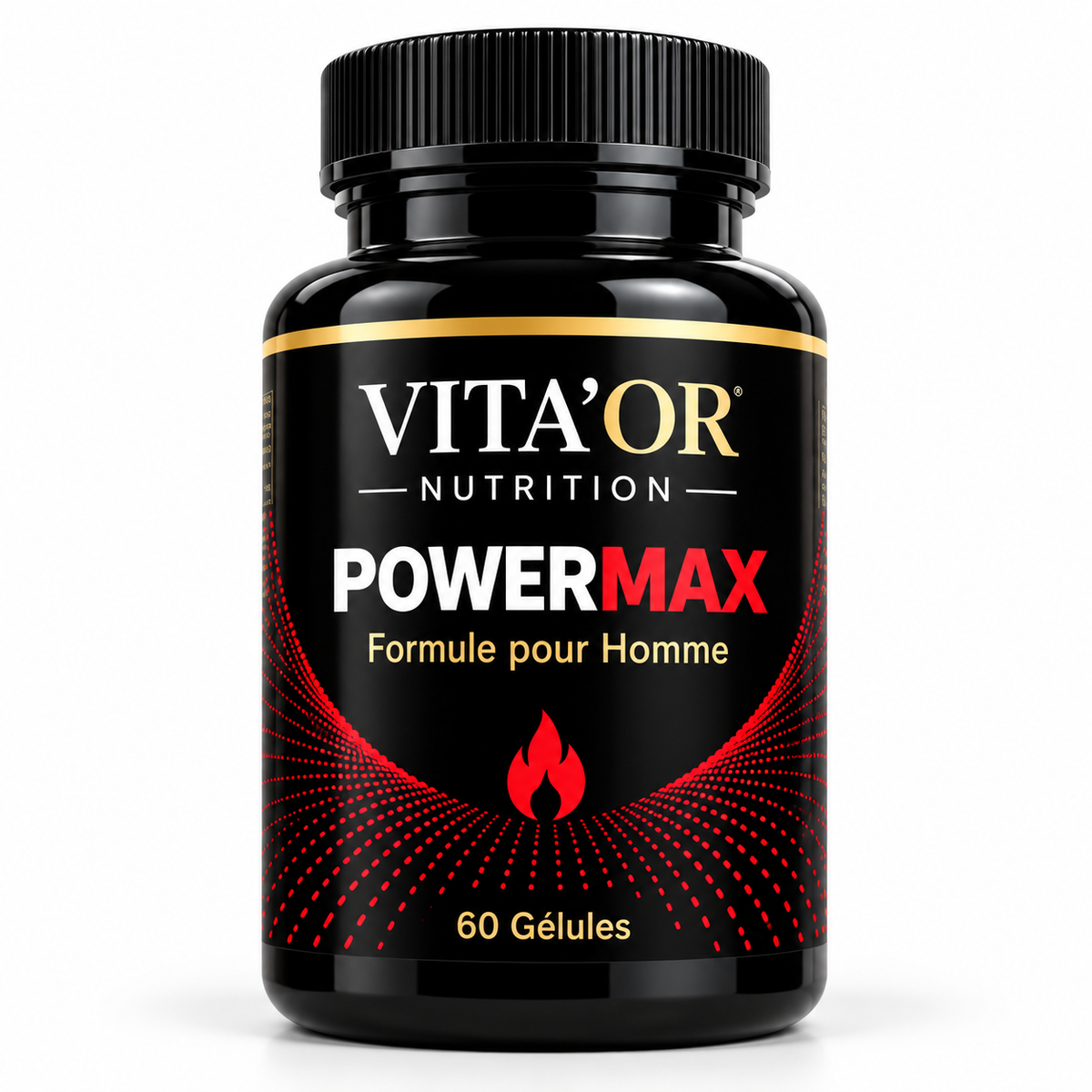 POWERMAX VITA’OR Nutrition – Complément Alimentaire Homme, 60 Gélules