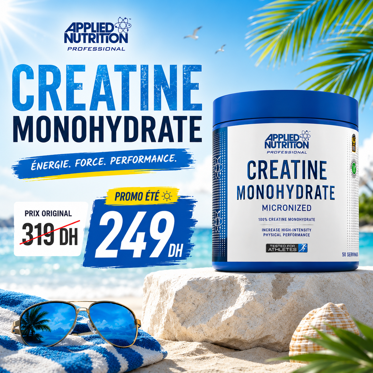 Créatine monohydrate micronized
